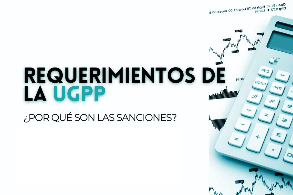 Logo de la UGPP, entidad que supervisa la correcta liquidación de nómina y aportes parafiscales